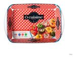 Fuente Asadera Rectangular Ovenware O'cuisine Vidrio T. 0.8l