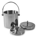 OTTEN HIELERA DOBLE FONDO 2L  ACERO INOX CON TAPA DE ROSCA - Imagen 3