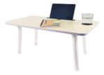 Mesa Bandeja Cama Plegable Patas Elefante Notebook Otten - Beige - Imagen 2