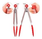 Pinza Cocina Acero Inoxidable Silicona Calidad Premium 40cm - Imagen 3