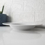 PLATO HONDO PORCELANA ELENA 23 CM BLANCO TRAMONTINA - Imagen 4