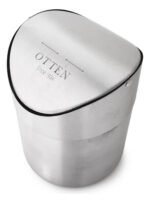Cesto De Basura Chico C/ Tapa Vaivén Otten Plateado - Imagen 4