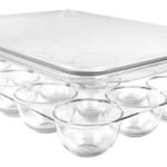 Organizador Heladera Porta Huevos Huevera Acrilico 12 Huevos