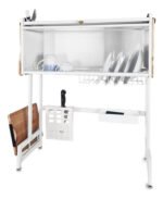 Rack Secaplato Organizador Cocina Grande Para Bacha Otten Blanco - Imagen 3
