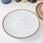 Plato Playo Porcelana Tramontina Rustico Marron 25 Cm - Imagen 9