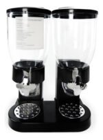 Dispenser Dispensador Cereales Doble Plastico Color Negro - Imagen 3