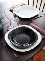 Juego Set X 12 Plato Hondo Vidrio Templado Luminarc Carine - Imagen 3