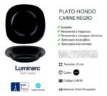 Juego Set X 12 Plato Hondo Vidrio Templado Luminarc Carine - Imagen 4