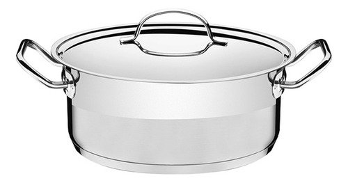 D_739018-MLA95927735375_102025-O TRAMONTINA PROFESSIONAL CACEROLA AC. INOX. C/ASA 20cm - 2,9L 62623/200 - Imagen 1