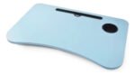 Mesa Bandeja De Cama Plegable Notebook Tablet Curva Otten Celeste - Imagen 3