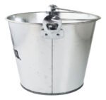 Hielera Frapera Balde Metálico Para Cerveza Con Destapador - Plateado - Balde - Imagen 5