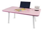Mesa Bandeja Cama Plegable Patas Elefante Notebook Otten Rosa - Imagen 2