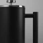 Cafetera Embolo Prensa Acero Otten 1000 Ml - Negro - Imagen 2
