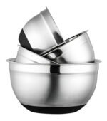 Bowl Batidor Acero Base Silicona 22 Cm - Imagen 2
