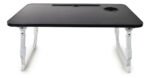 Mesa Bandeja Cama Plegable C/ Cajon Notebook Tablet Otten Negro - Imagen 2
