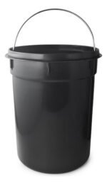 Cesto Tacho De Basura Acero Inoxidable A Pedal Otten 8 Lts Plateado - Imagen 8
