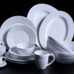Set De Vajilla 30 Piezas Porto Brasil De Cerámica Color Blanco Liso - Imagen 4