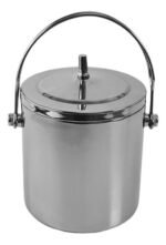 OTTEN HIELERA DOBLE FONDO 2L  ACERO INOX CON TAPA DE ROSCA