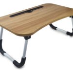 Mesa Bandeja De Cama Curva Plegable Notebook Tablet Otten Marrón