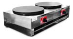 Crepera Panquequera Doble Profesional A Gas Otten - Plateado - Imagen 6