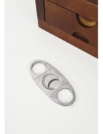 Cenicero Madera Con Cortador De Puros Y Cajón Otten Marrón - Imagen 7