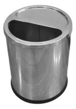 Cestos Tacho Basura Acero Inoxidable Otten 12 Lts Plateado - Imagen 2