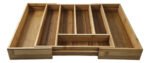 CUBIERTERO EXTENSIBLE MADERA BAMBU 7 COMPARTIMIENTO OTTEN - Imagen 3