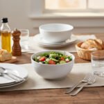 Bowl Ensaladera Porcelana Tramontina Maria Augusta 15 Cm Blanco - Imagen 5