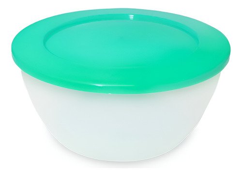 D_785083-MLA95656496721_102025-O Bowl Batidor Ensaladera Con Tapa 29cm Color Verde - Imagen 1