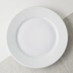 Plato Playo Porcelana Tramontina Cecilia 24 Cm Blanco Cecilia - Imagen 2