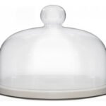 Campana Repostera Firenze De Vidrio Con Base Transparente