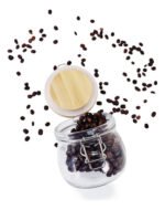 Frasco Vidrio Cierre Hermético Tapa Bambú Otten 500 Ml - Imagen 3
