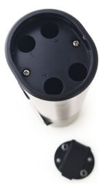 Molinillo Automático Pimientero Salero Eléctrico Otten Plateado - Imagen 4
