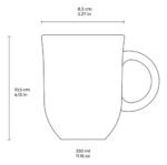 Set X 4 Taza Stoneware Porto Coup Avant Garde 330 Ml Breeze Stoneware - Imagen 5