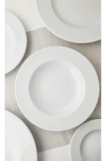 PLATO HONDO PORCELANA ELENA 23 CM BLANCO TRAMONTINA - Imagen 7