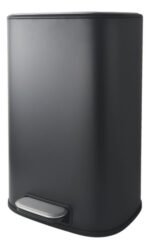 Cesto Tacho Basura Residuos Hogar Cierre Suave Otten 12 Lts Negro Matte