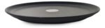 Set X 12 Plato Playo Porcelana Corona Pluto Reactivo 28,4 Cm Negro - Imagen 3