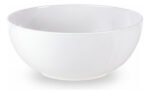 Bowl Ensaladera Porcelana Tramontina Maria Augusta 24 Cm Blanco
