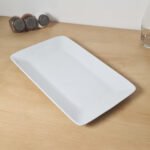Plato Playo Rectangular Schmidt Porcelana 23 Cm Blanco - Imagen 3
