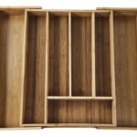 CUBIERTERO EXTENSIBLE MADERA BAMBU 7 COMPARTIMIENTO OTTEN