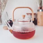 Tetera Vidrio Con Infusor Y Mango Bambú Otten 1,2 Lts Marrón - Imagen 5