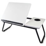 Mesa Bandeja Cama 4 Posiciones Plegable Notebook Otten Blanco