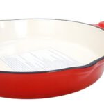 Sarten Hierro Fundido Enlozado 20 Cm Color Rojo
