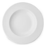 PLATO HONDO PORCELANA ELENA 23 CM BLANCO TRAMONTINA