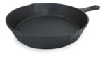 Sarten De Hierro Fundido Fundicion 25 Cm Color Negro