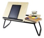 Mesa Bandeja Cama 4 Posiciones Plegable Notebook Otten Marrón Claro - Imagen 6