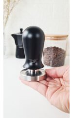 Tamper Prensa Compactador Café Acero Inoxidable Otten 440 Gr - Imagen 8