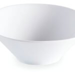 Bowl Ensaladera Asimetrica Porcelana Corona Elegance 15 Cm