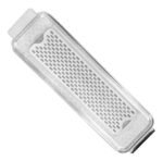 Organizador Apilable Para Heladera Acrilico Tapa Y Rejilla Transparente - Imagen 3
