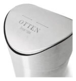 Cesto De Basura Chico C/ Tapa Vaivén Otten Plateado - Imagen 3
